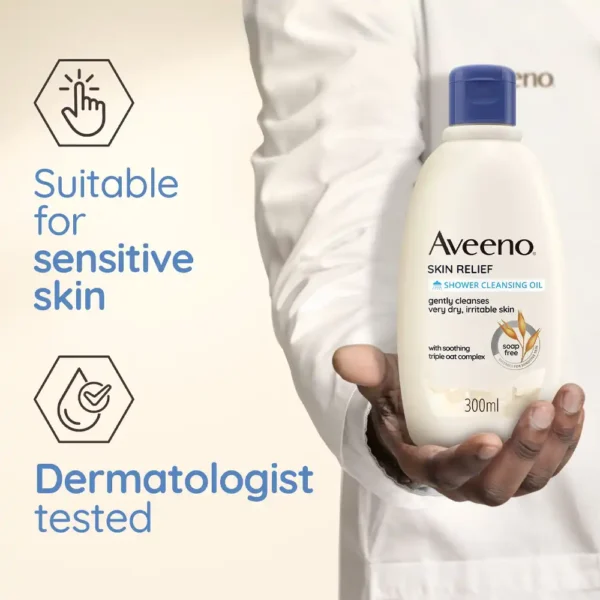 Aveeno Skin Relief Shower Cleansing Oil 300ML