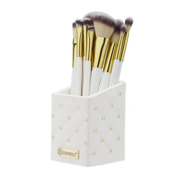 BH Cosmetics White Studded Brush Set 12 Pieces