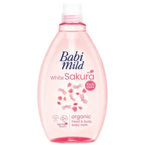Babi Mild Baby Bath White Sakura 180ML