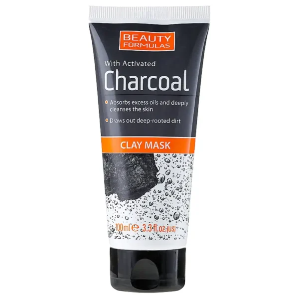 Beauty Formulas Charcoal Clay Mask 100ML