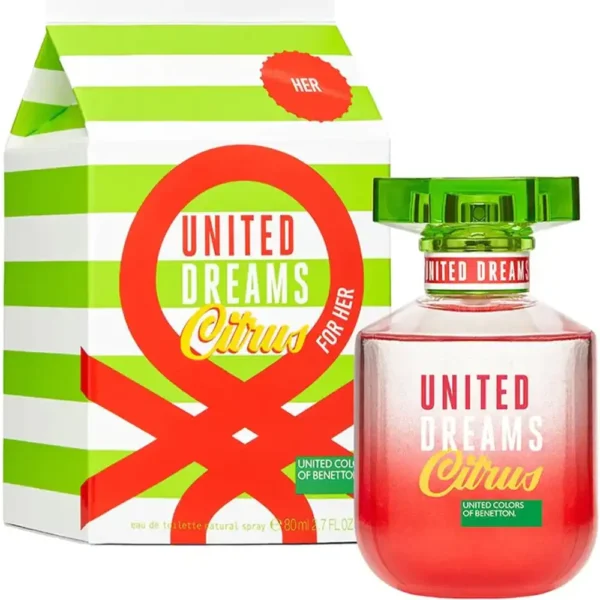 Benetton United Dream Citrus For Him EDT 80ML