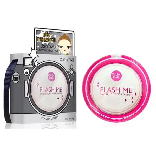 Cathy Doll Flash Me Baked Lightening Powder Silver 1