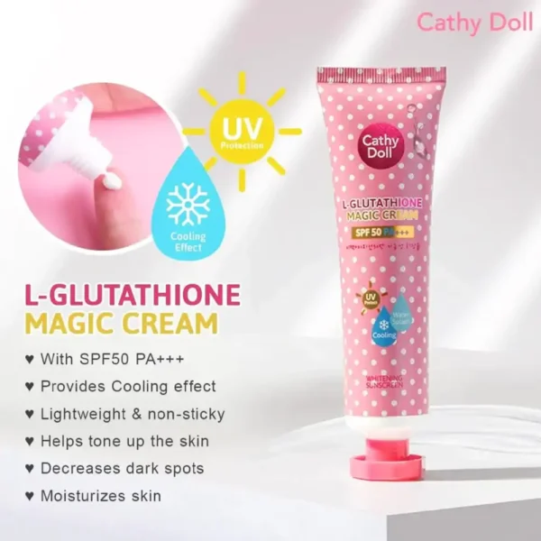 Cathy Doll Whitening Sunscreen 60ML SPF50+