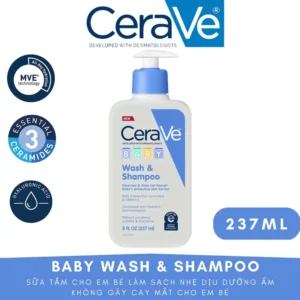 Cerave Baby Wash and Shampoo 237ML