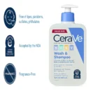 Cerave Baby Wash and Shampoo 473ML