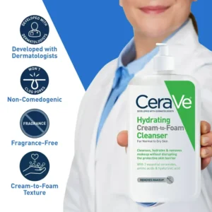 Cerave Hydrating Cream Cleanser Normal To Oily 473ML