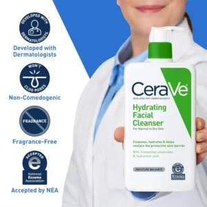 Cerave Hydrating Facial Cleanser Normal To Dry 473ML