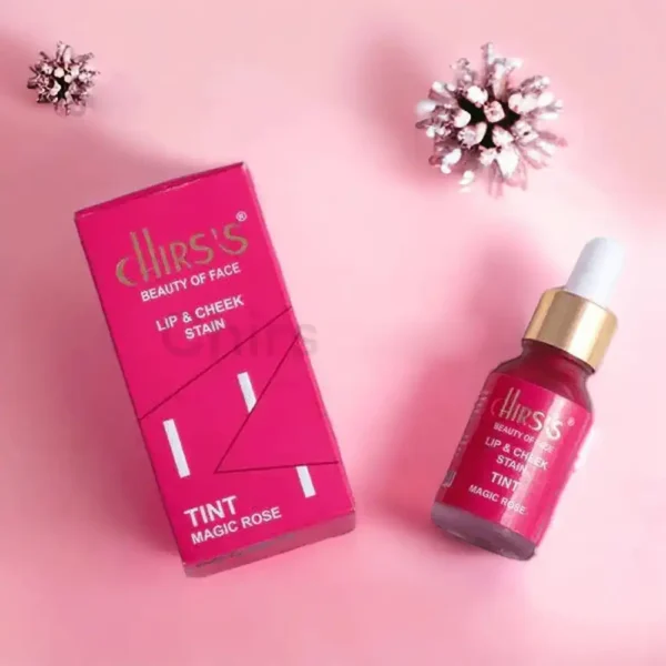Chirss Lips and Cheek Stain Tint-Magic Rose