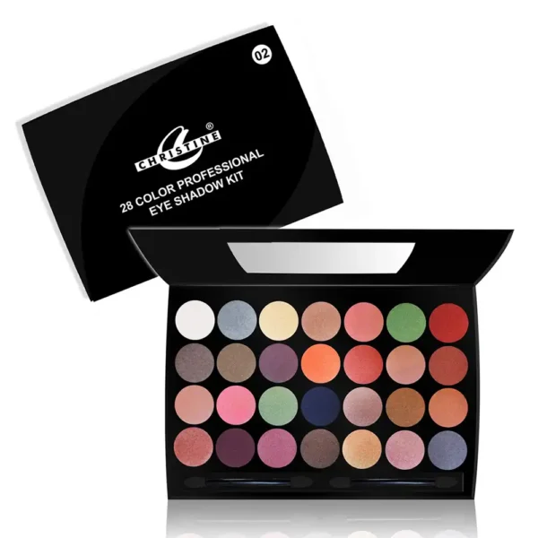 Christine Terracotta Eyeshadow Kit 28 Shades