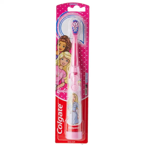 Colgate Kids Barbie Battery Power Toothbrush Extra Soft