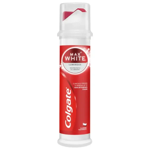 Colgate Max White Toothpaste Pump 100ML