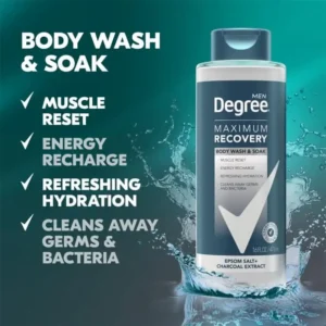 Degree Max Recovery Power Detox Body Wash 650ML