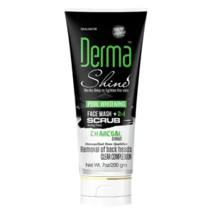 Derma Shine Facial 2-in-1 Charcoal Wash