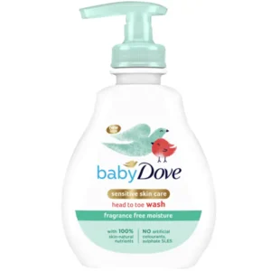Dove Head To Toe Fragrance Free Body Wash 400ML