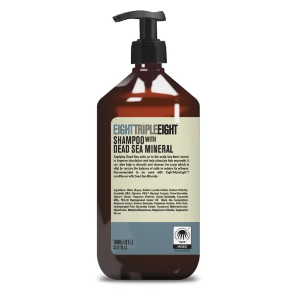 Eight Triple Eight Shampoo Dead Sea Mineral 1000ML