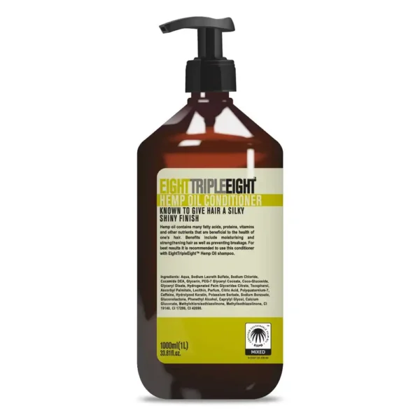 Eight Triple Eight Shampoo Hemp Oil 1000ML