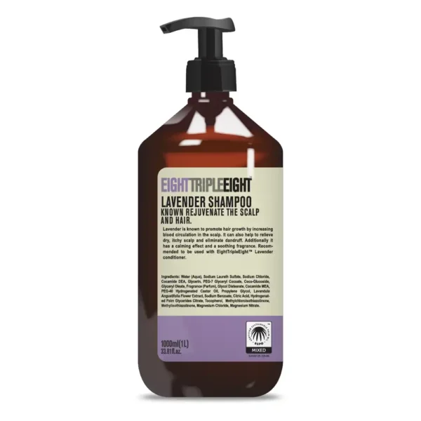 Eight Triple Eight Shampoo Lavender 1000ML