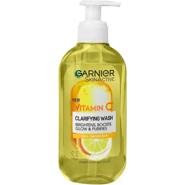 Garnier Skin Active Vitamin C Clarifying Wash 200ML