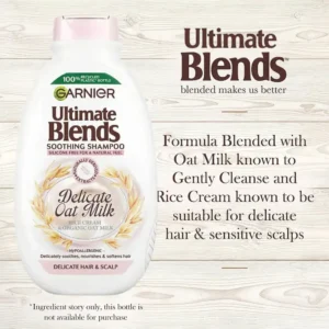 Garnier Ultimate Blends Delicate Oat Milk Shampoo