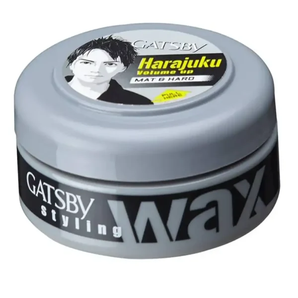 Gatsby Harajuku Volume Up Mat and Hard Grey Wax 75G