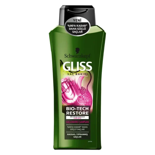 Gliss Shampoo 250ML Bio Tech Restore
