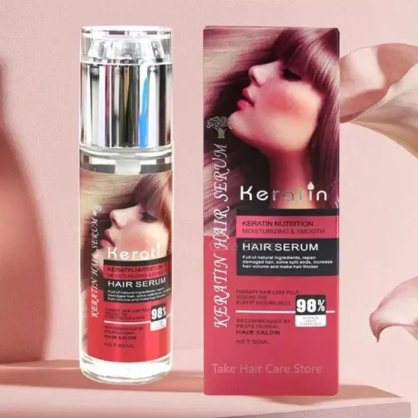 Hair Keratin Hair Moisturising and Smoothing Serum
