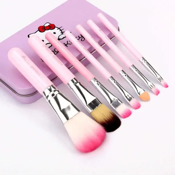 Hello Kitty 7-Piece Make Up Brush Kit