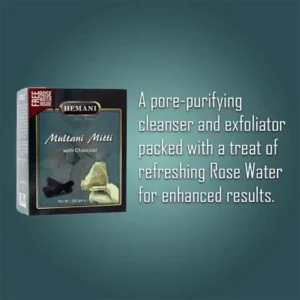 Hemani Multani Mitti with Charcoal 200G