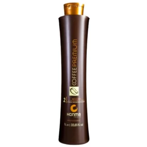 Honma Tokyo Coffee Premium Keratin Shampoo 1L Step 1
