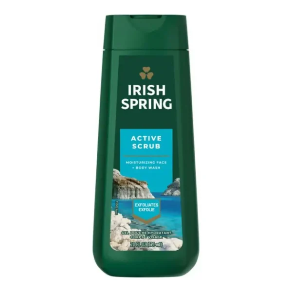Irish Spring Body Wash Active Scrub 591ML