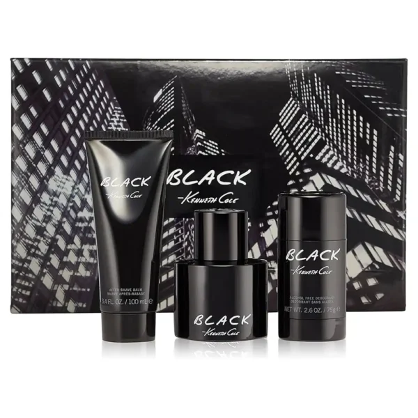 Kenneth Cole Men's Black Gift Set