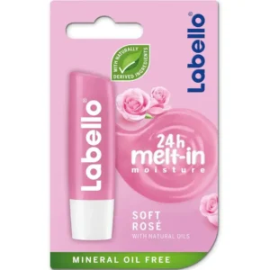 Labello 24H Melt-In Soft Rose Lip Balm 5.5ML