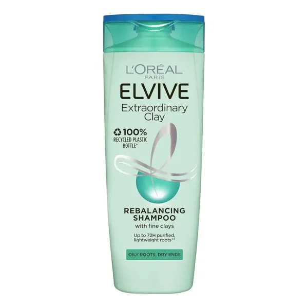 Loreal Elvive Shampoo UK Extraordinary Clay 400ML