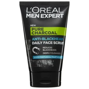 Loreal Men Expert Pure Charcoal Anti-Blackhead Daily Face Scrub 100ML
