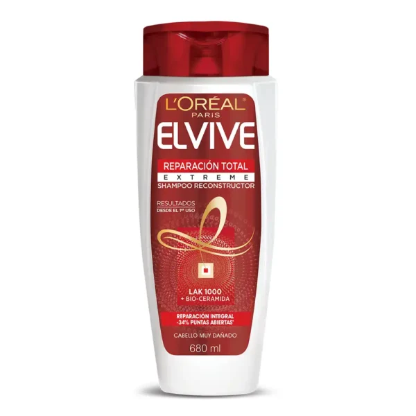 Loreal Shampoo Mexico Reparacion Total 680ML