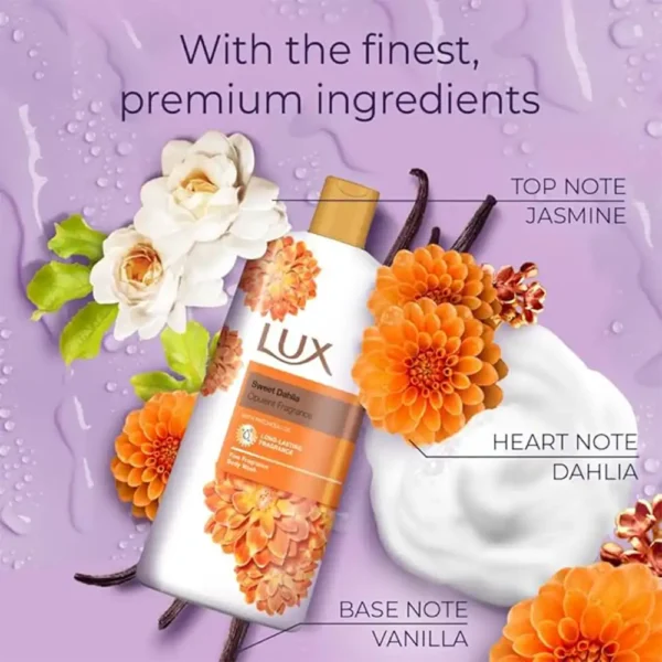 Lux Sweet Dahlia Body Wash 600ML