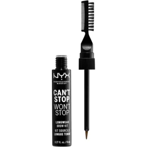 NYX Cant Stop Longwear Brow Kit Chocolate 8ML
