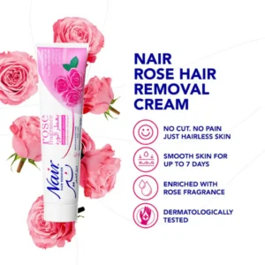 Nair Rose Hair Removal Cream UK 110G