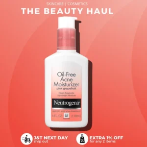 Neutrogena Acne Moisturizer Pink Grapefruit 118ML