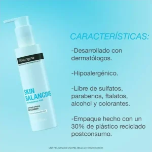 Neutrogena Gel Cleanser Skin Balancing 186ML