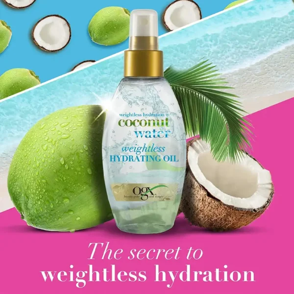 OGX Hair Oil Coconut Water 118ML