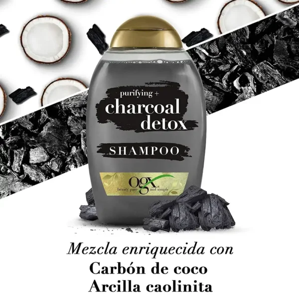 OGX Shampoo Charcoal Detox 385ML