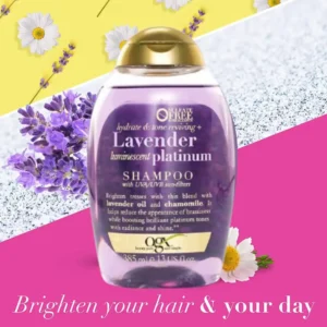 OGX Shampoo Lavender Platinum 385ML