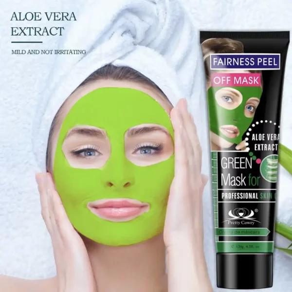 Pretty Cowry Aloe Vera Extract Green Mask 120G