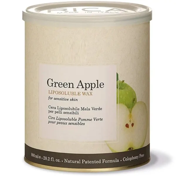 Rica Green Apple Wax 800ML For Sensitive Skin