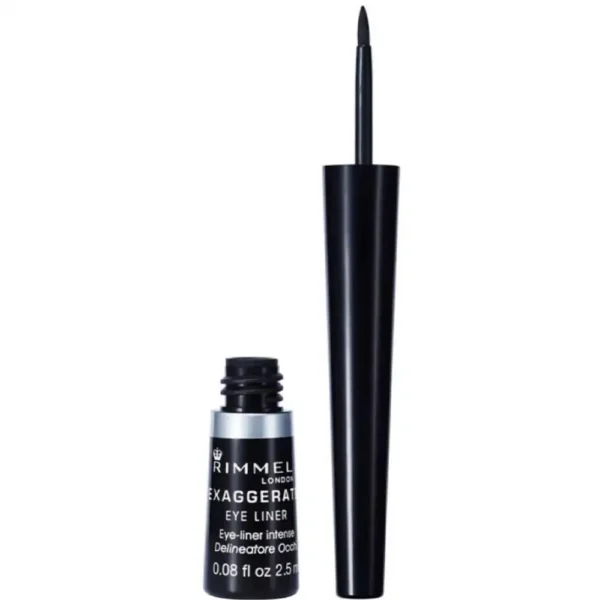 Rimmel Exaggerate Waterproof Eyeliner 2.5ML Black