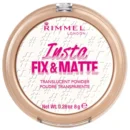 Rimmel Insta Fix and Matte Translucent Powder 01