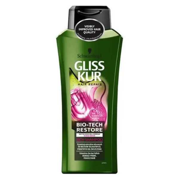 Schwarzkopf Gliss Bio Tech Shampoo Restore 250ML