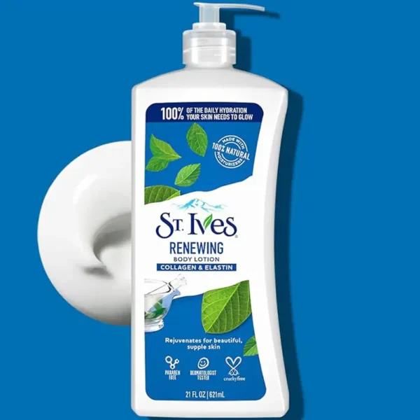 St Ives Renewing Body Lotion 621ML