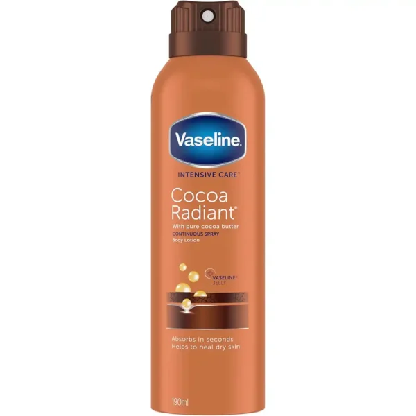 Vaseline Cocoa Radiant Moisturizer Spray 190ML
